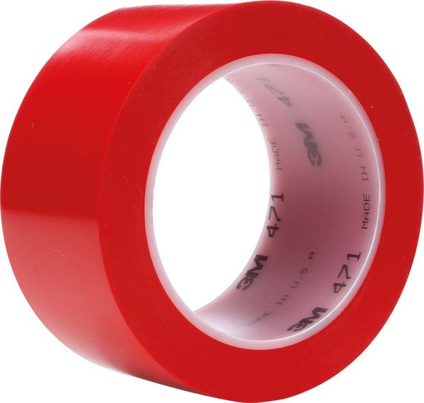 lag190074.jpg Weich-PVC-Klebeband 471 F, Rot, 25 mm x 33 m 3M"