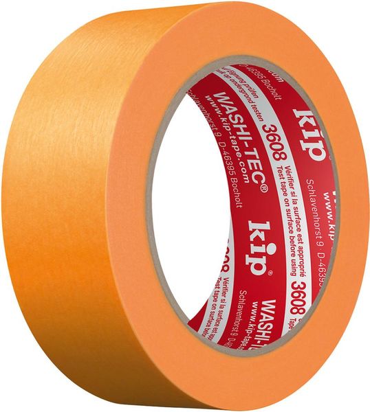 Kip WASHI-TEC® STANDARD Goldkrepp® orange 36 mm x 50 m