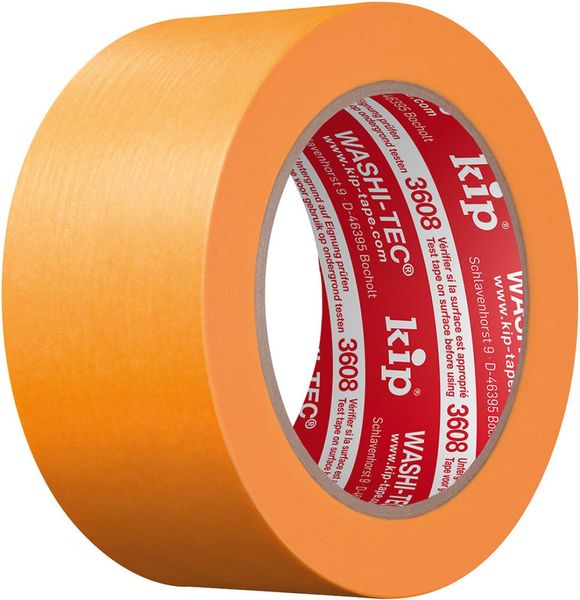 Kip WASHI-TEC® STANDARD Goldkrepp® orange 48 mm x 50 m