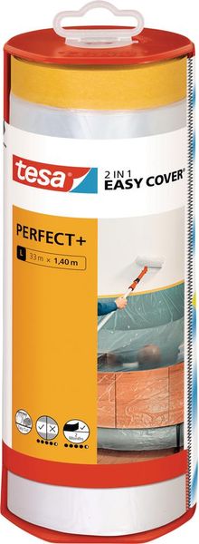 tesa Easy Cover® Perfect+ Spender&Refill: L (33m x 1,40m)