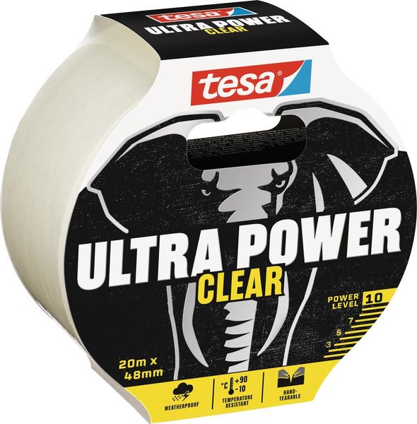 Ultra Power Clear Tape transparent 20m:48mm