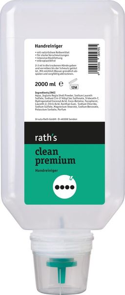 lag190531.jpg Raths clean premium Handreiniger 4 Liter-Softflasche