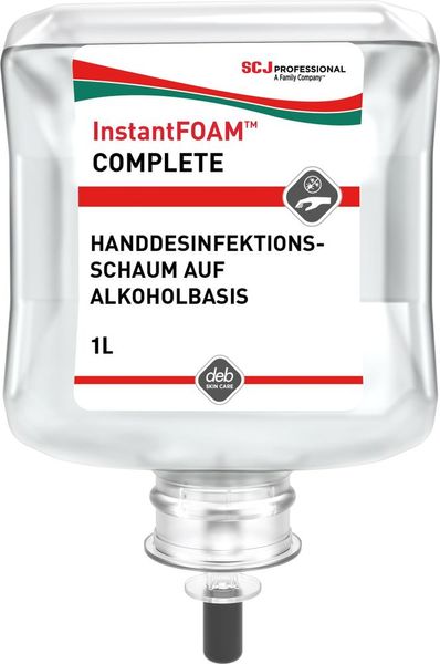 fas139928.jpg InstantFOAM® Complete Schaum-Handdesinfektion 1 l Kartusche Alkoholbasis