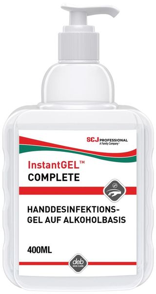 lag180771.jpg InstantGEL Complete Gel-Handdesinfektion 400 ml Pumpflasche Alkoholbasis