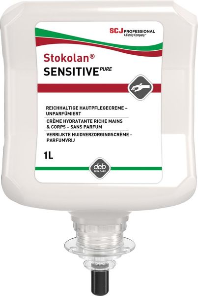 lag180761.jpg Stokolan® Sensitive PURE Hautpflegecreme 1 l Kartusche empfindliche Haut