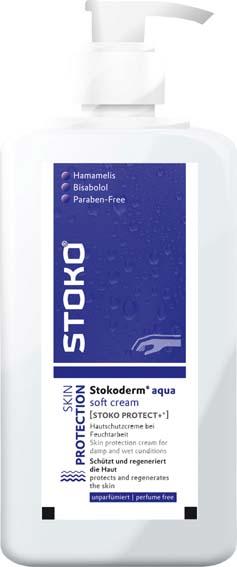 Stokoderm® AQUA PURE Spezial-Hautschutzcreme 500 ml Pumpflasche