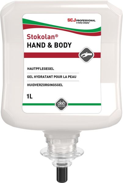 asg114378.jpg Stokolan® Hand & Body Hautpflege-Lotion 1 l Kartusche für normale Haut