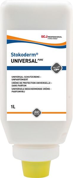 asg114382.jpg Stokoderm® UNIVERSAL PUREHautschutzcreme univers. 1.000 ml Softflasche