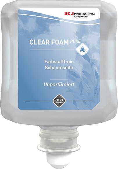 CLEAR FOAM PURE Hand-Schaumseife, mild 1 l Kartusche Duft- und farbstofffrei