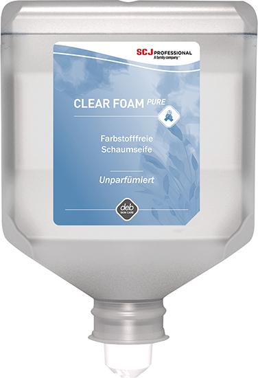fas139933.jpg CLEAR FOAM PURE milde Schaumseife 2,0l Kartusche Duft- und farbstofffrei