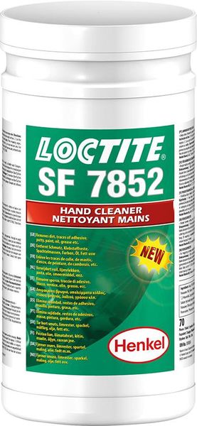 lag190309.jpg LOCTITE SF 7852 Wipes M/LReinigungstücher 70 Stck. Dose