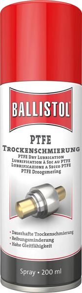 lag180371.jpg Ballistol PTFE-Spray Trockenschmierung 200ml