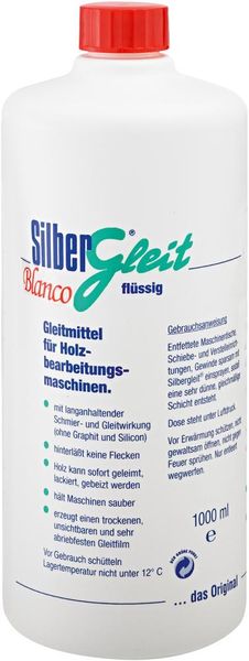 lag1103301.jpg Gleitmittel flüssig 1000ml Flasche SilberGleit Blanco