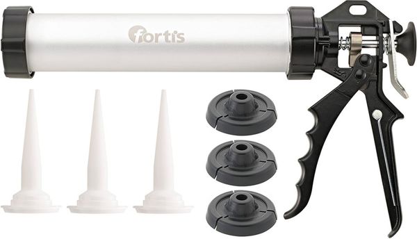 qwz118573.jpg Kartuschenpistole Profi mit 3Spitzen 310ml FORTIS