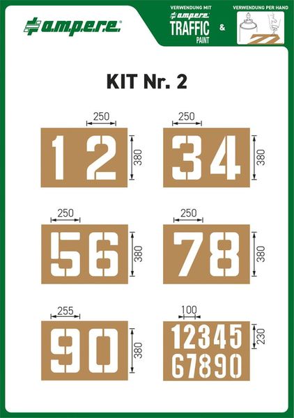 lag188704.jpg Schablonenset Schablonen KIT Nr. 2