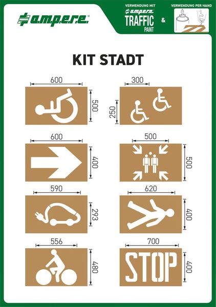 lag188722.jpg Schablonenset Schablonen KIT Stadt