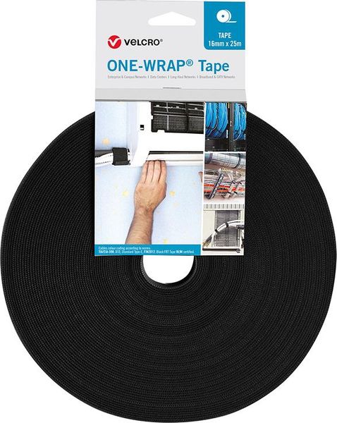 lag1100851.jpg VELCRO® Klettkabelbinder ONE-WRAP® Tape 13mm x 25m, schwarz