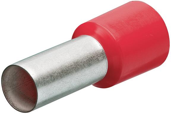 pre124300.jpg Aderendhülse mit Kragen L.12,0mm 10,00mm2a 100St.KNIPEX