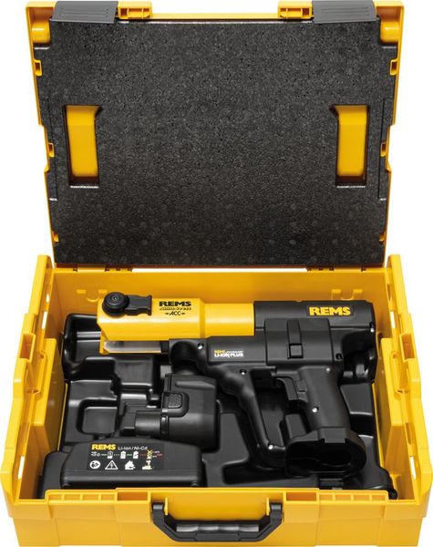 shk100531.jpg Akku-Press ACC Basic-Packim Systemkoffer L-Boxx f. Pressverbindungen RemsD 10-108(110) mm,D 3/8-4"
