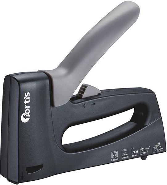 wzk113478.jpg Handtacker 3 in 1 6-16mm,Nägel 16mm FORTIS