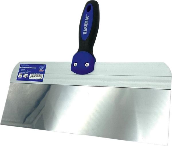 Flächen-Dekospachtel 300mm mit Softgriff und Alurücken Haromac