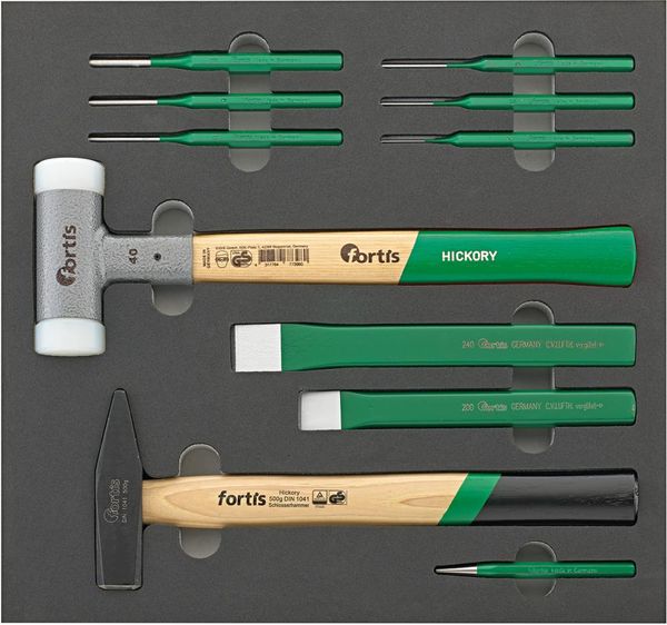 lag190599.jpg Werkzeugmodul 2/3 Hammer und Meissel FORTIS