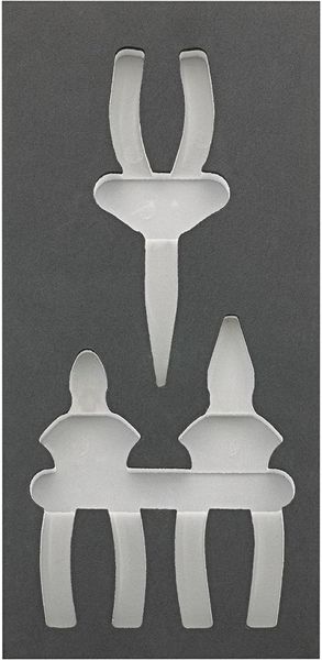 Werkzeugmodul 1/3 leer Zange VDE FORTIS