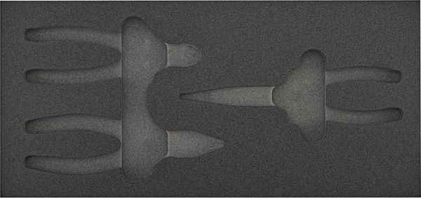Werkzeugmodul 1/3 leer Zangen VDE Knipex