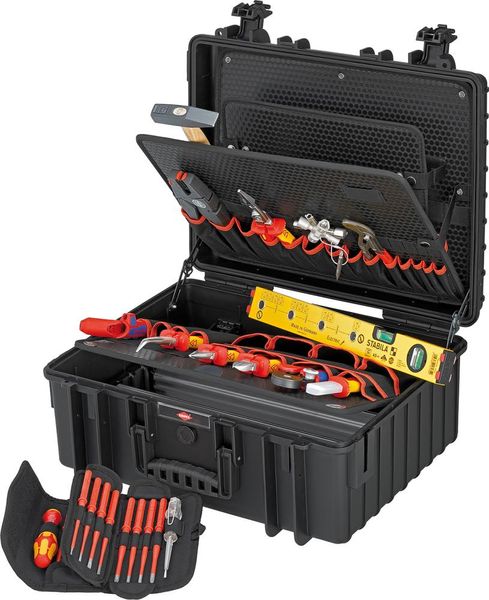Werkzeugkoffer Robust 34 Elektro 26-teilig KNIPEX