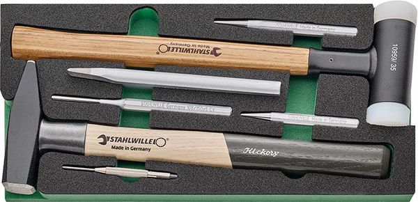 pre129640.jpg Werkzeugmodul 1/3 Hammer und Meißel TCS 6 821/7 Stahlwille