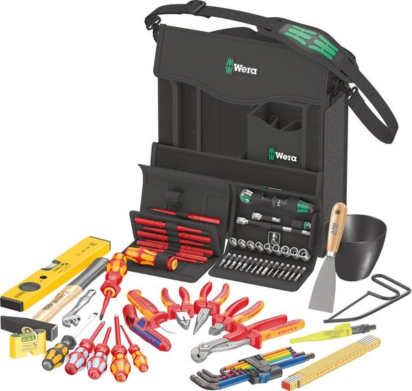 eum111690.jpg Werkzeugsortiment ElektroE1 73-teilig Wera Wera