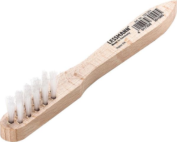 Zündkerzenbürste Nylon PAglatt 0,3x150mm Lessmann