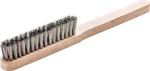 pre127379.jpg Feinbürste Edelstahl gewellt 0,15mm Lessmann