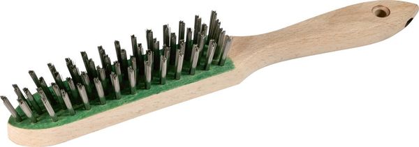 pre123611.jpg Handdrahtbürste V4A glatt 4-reihig 0,3mm ZEINTRA