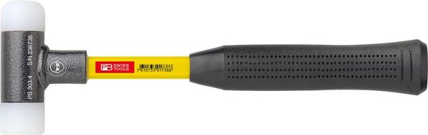 pre129053.jpg Schonhammer mit Glasfaserstiel rückschlagfrei 27mm PB Swiss Tools