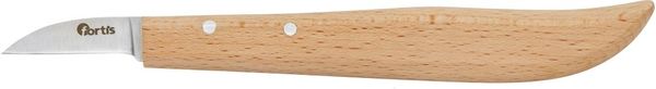 pre126164.jpg Entgrat-/ Kerbschnitzmesser mit Holzheft 140mm FORTIS