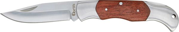 Arbeitsmesser Holz im Lederetui 175mm FORTIS
