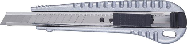 Cuttermesser Metall 9mm m. 1 Klinge FORTIS