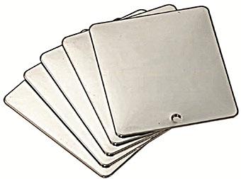 Stahlspiegelblatt 80x70x1mm