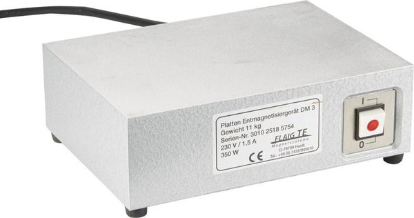 pwz101224.jpg Plattenentmagnetisierung-gerät 250x180 / DM3 FLAIG