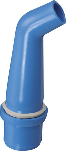 Ausgusstülle HDPE blau für Außen-D 24 mm