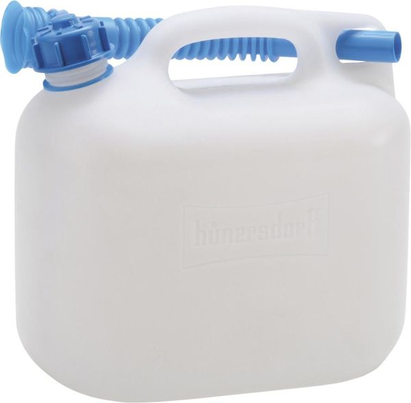 Wasserkanister 6 l HD-PE natur B265xT147xH247 mm mit Auslaufrohr