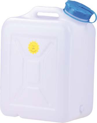 Weithalskanister 22 l B370xT180xH475 mm natur Einfüllöffnung D88/105 mm