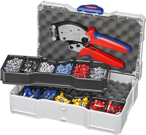 qwz117718.jpg Aderendhülsen-Sortiment 1191tlg. Twistor16 Knipex