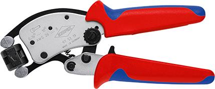 pre129588.jpg Crimpzange für Aderendhülsen Twistor T 0,14-10qmm / 2x0,25qmm KNIPEX