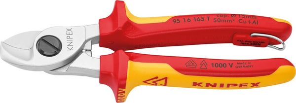 lag189553.jpg Kabelschere VDE 165mm m.Si-Öse Knipex