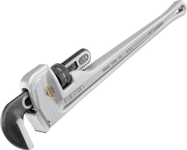 qwz118267.jpg Rohrzange gerade 3 Zoll Alu Ridgid