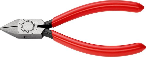 lag199348.jpg Seitenschneider Elektronik Spitzkopf 125mm poliert KNIPEX