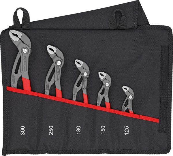 lag189477.jpg WP-Zangen-Set Cobra 5tlg.in Rolltasche Knipex