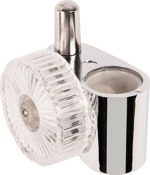 Gleiter f .Brausest. m.Zapfen 18mm chrom
